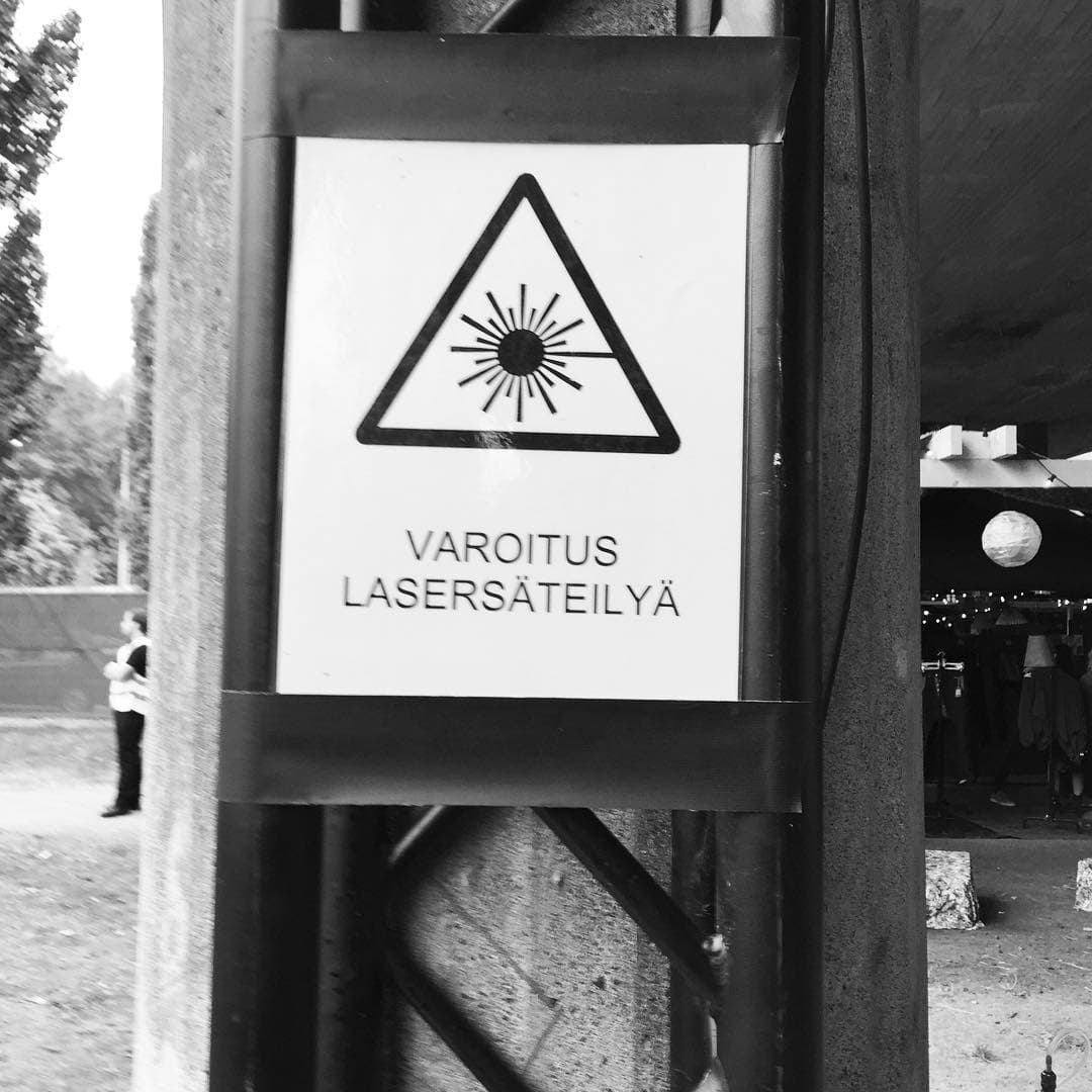 Warning, Lasers, Helsinki