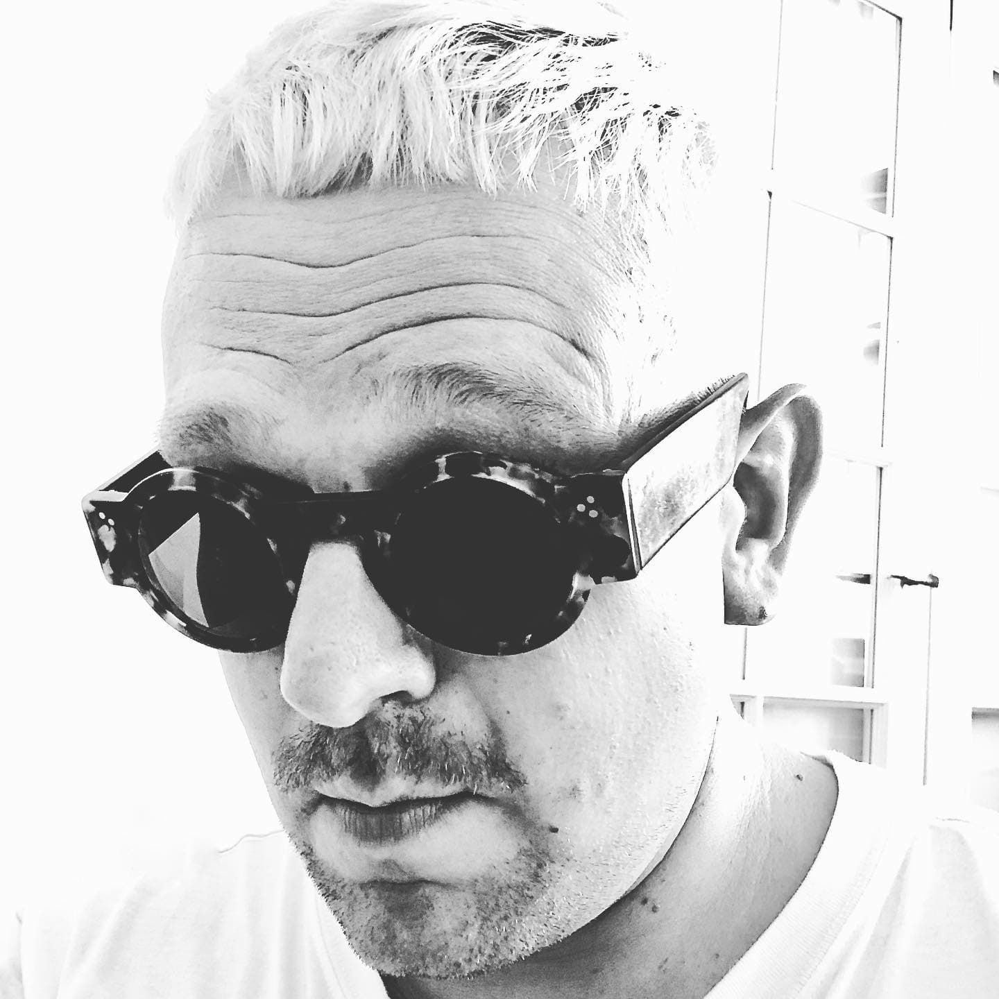 Posing in sunglasses, Helsinki